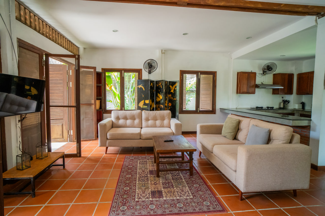 Khmer wooden house 2 bedrooms