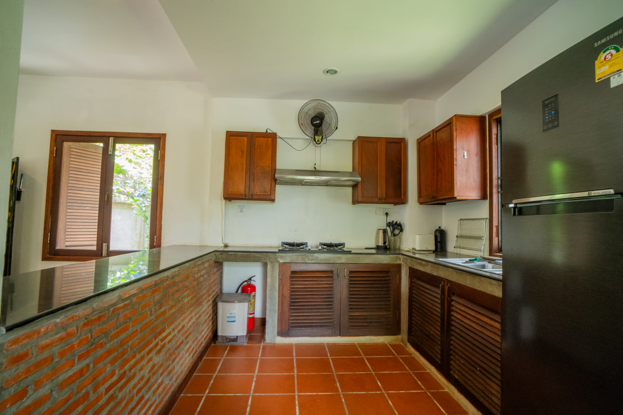 Khmer wooden house 2 bedrooms